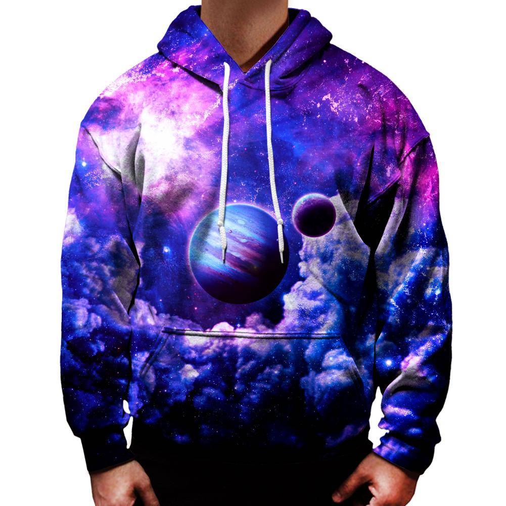 Blue galaxy hoodie deals