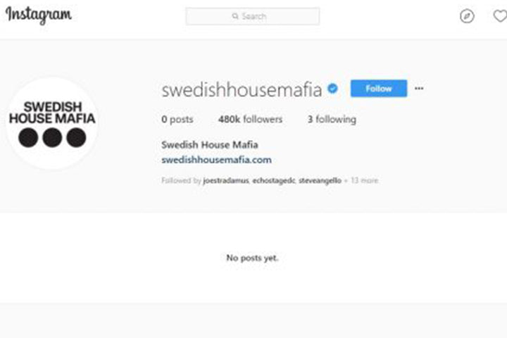 Swedish House Mafia Wipe Their Instagram Account - Hype Or Drama?