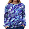 Abstract Womens Sweatshirt