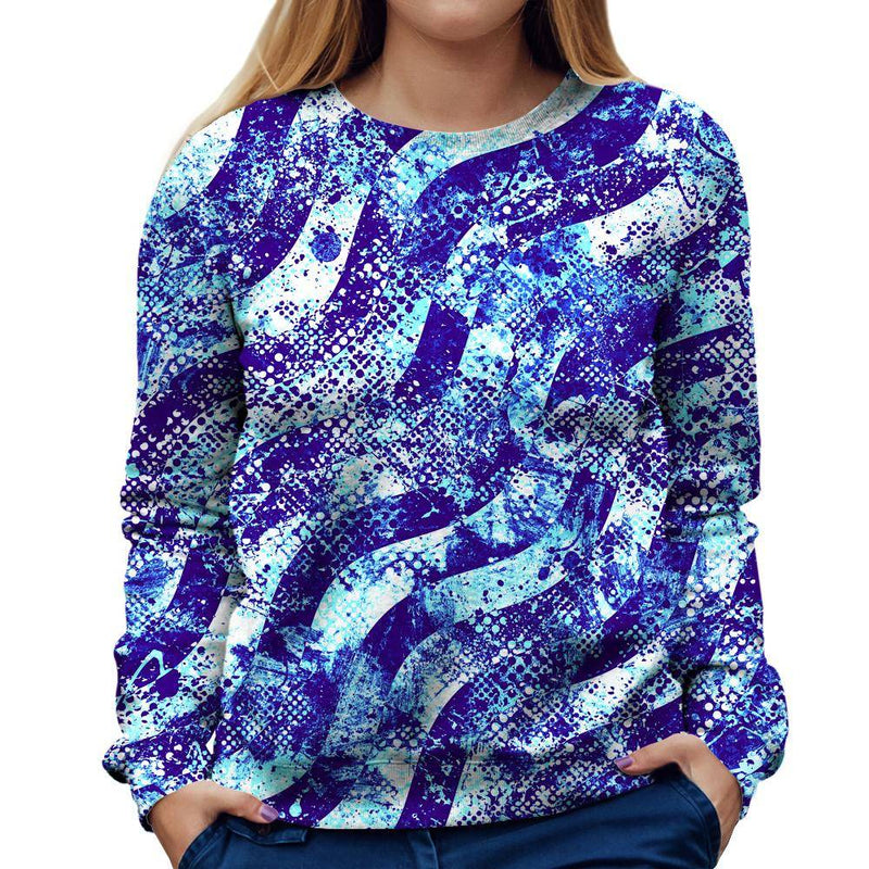 Abstract Womens Sweatshirt