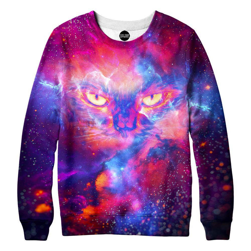 Kitty Universe Womens Sweatshirt