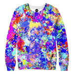 Blue Gush Womens Sweatshirt
