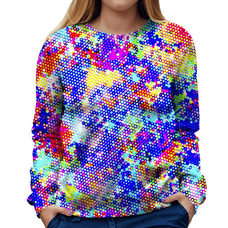 Abstract Womens Sweatshirt