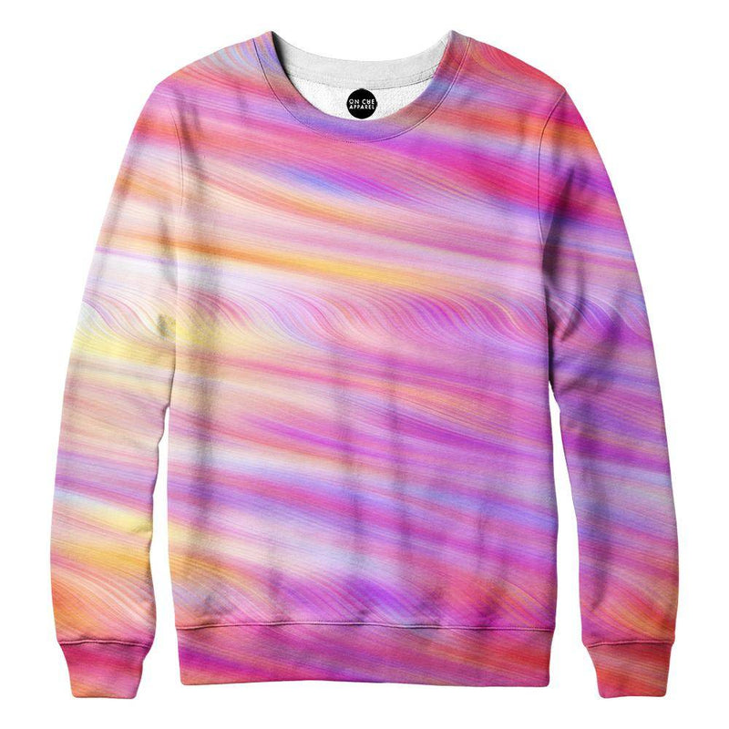 Pink Flow Womens Sweatshirt
