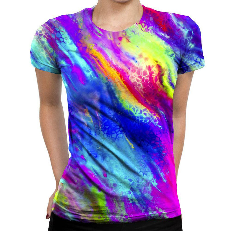 Abstract Womens T-Shirt