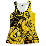 Yellow Flow Racerback