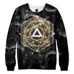 Dark Geometry Womens Sweatshirt