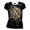 Dark Geometry Womens T-Shirt