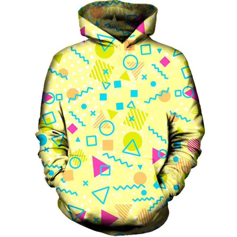 Playful Shapes Womens Hoodie
