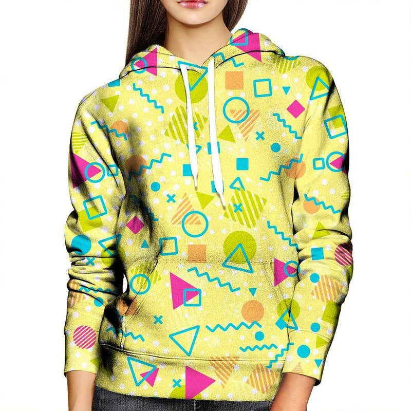 Shapes Womens Hoodie