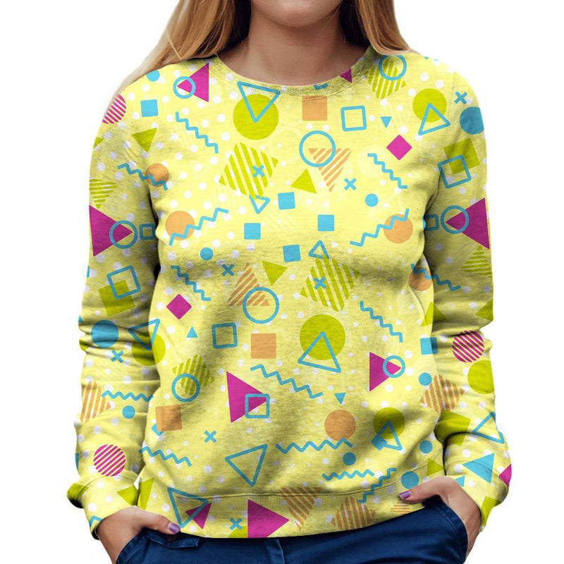 Shapes Womens Sweatshirt