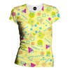 Playful Shapes Womens T-Shirt