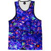 Blue Shapes Tank Top