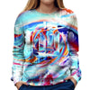 Abstract Womens Sweatshirt