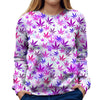 Weed Womens Sweatshirt