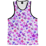 Colorful Weed Tank Top