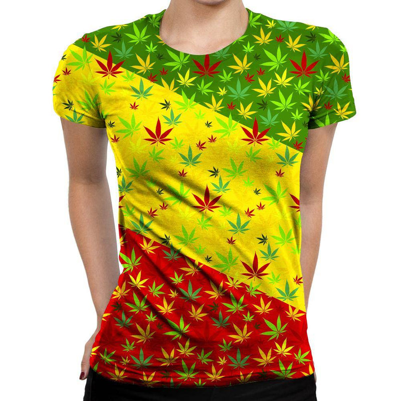Weed Womens T-Shirt
