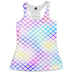 Colorful Dragon Scales Racerback