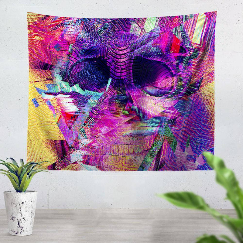 Skull Tapestry