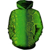 Many Dots Green Hoodie