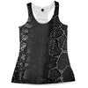 Many Dots Black Racerback