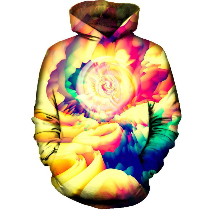 Abstract Spin Hoodie