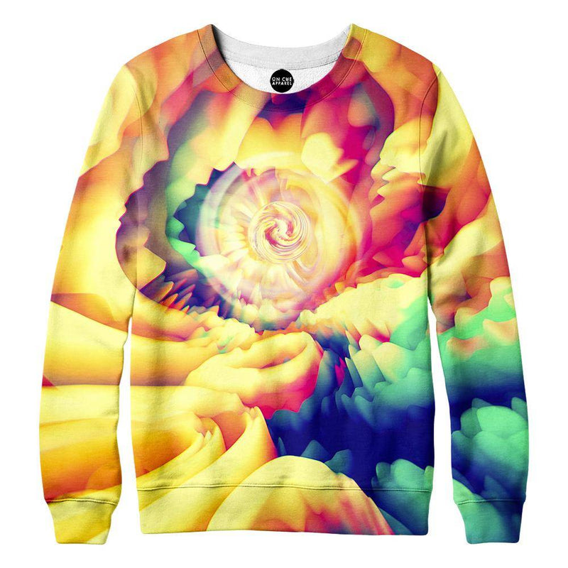 Abstract Spin Womens Sweatshirt