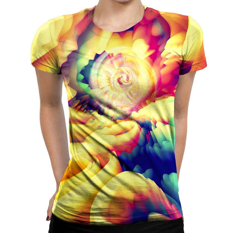 Abstract Womens T-Shirt