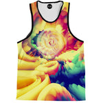 Abstract Spin Tank Top