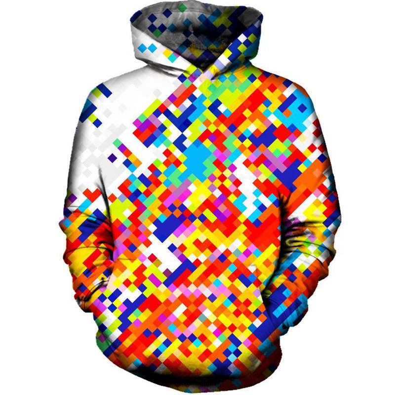 Slanted Pixels Hoodie