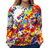 Pixels Womens Sweatshirt