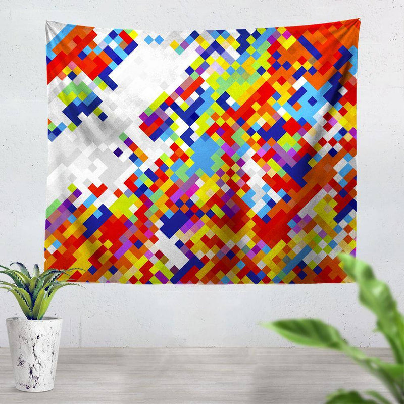 Pixels Tapestry