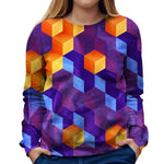 Cubed Womens Sweatshirt