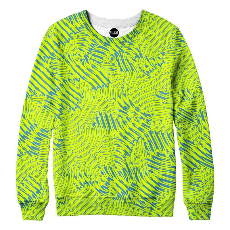 Green Gush Womens Sweatshirt