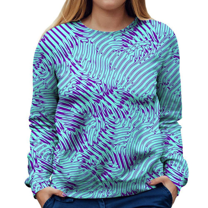 Abstract Womens Sweatshirt