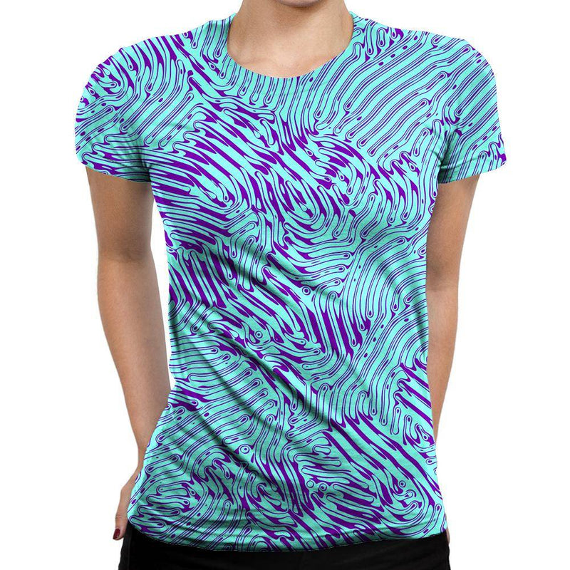 Abstract Womens T-Shirt