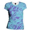 Squiggly Line Womens T-Shirt