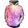 Abstract Rotation Womens Hoodie