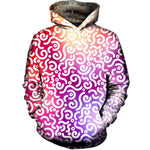 Abstract Rotation Womens Hoodie
