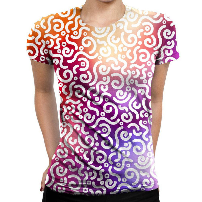 Abstract Womens T-Shirt