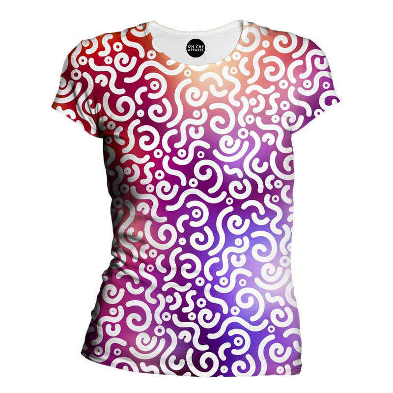 Abstract Rotation Womens T-Shirt