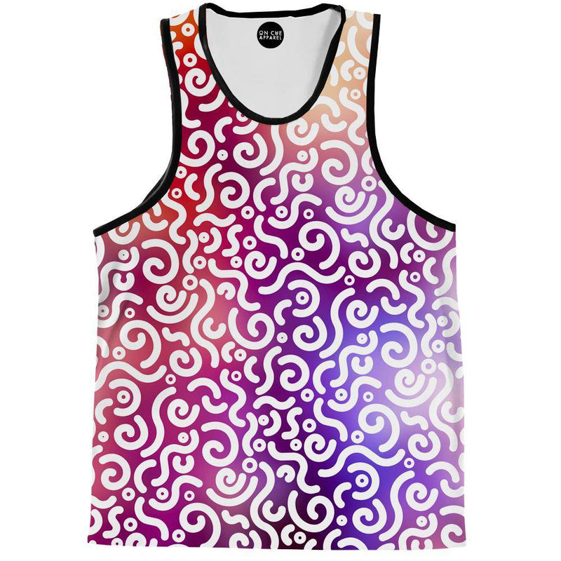 Abstract Rotation Tank Top