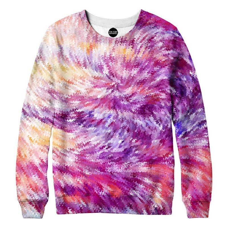 Squiggly Colors Womens Sweatshirt