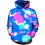 Abstract Splatter Hoodie