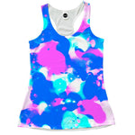 Abstract Splatter Racerback