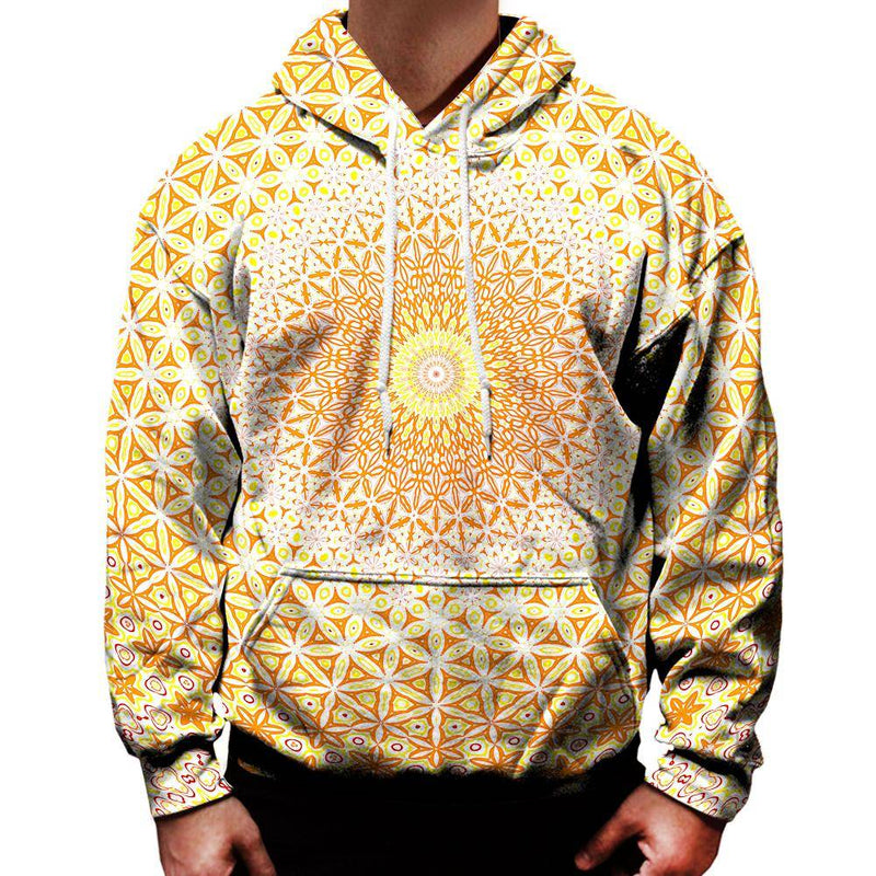 Abstract Flower Hoodie