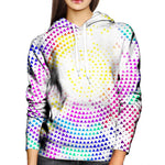 Disco Ball Womens Hoodie