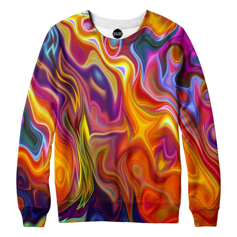 Psychedelic Flow Womens Sweatshirt