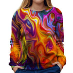 Psychedelic Womens Sweatshirt