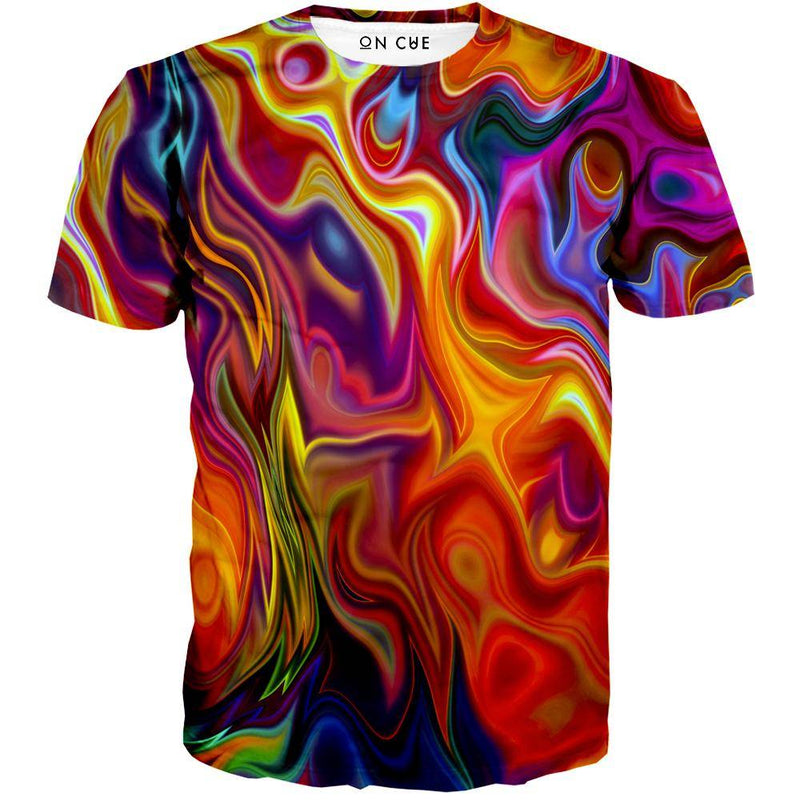 Psychedelic Flow T-Shirt – On Cue Apparel